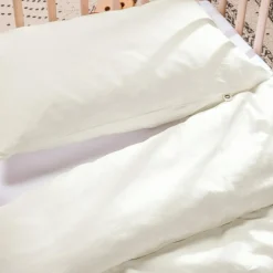 Taie d'oreiller pur coton Ecru (40 x 60 cm)