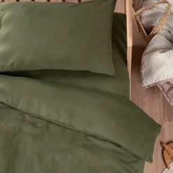 Taie d'oreiller Satin Cyprès (50 x 70 cm)