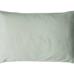 Taie d'oreiller satin de coton bio Tilleul (40 x 60 cm)