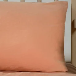 Taie d'oreiller Satin Peach (40 x 60 cm)