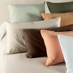 Taie d'oreiller Satin Peach (40 x 60 cm)