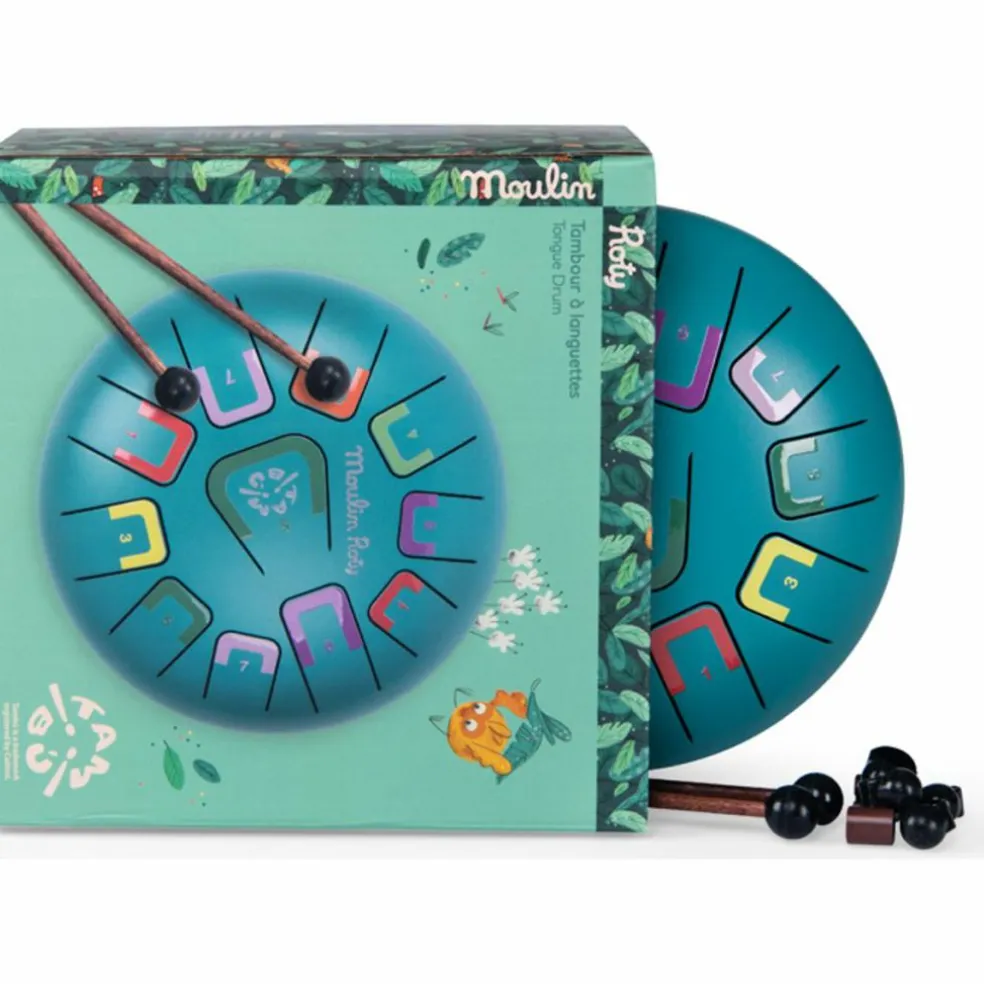 Tambour à languettes Dans la jungle