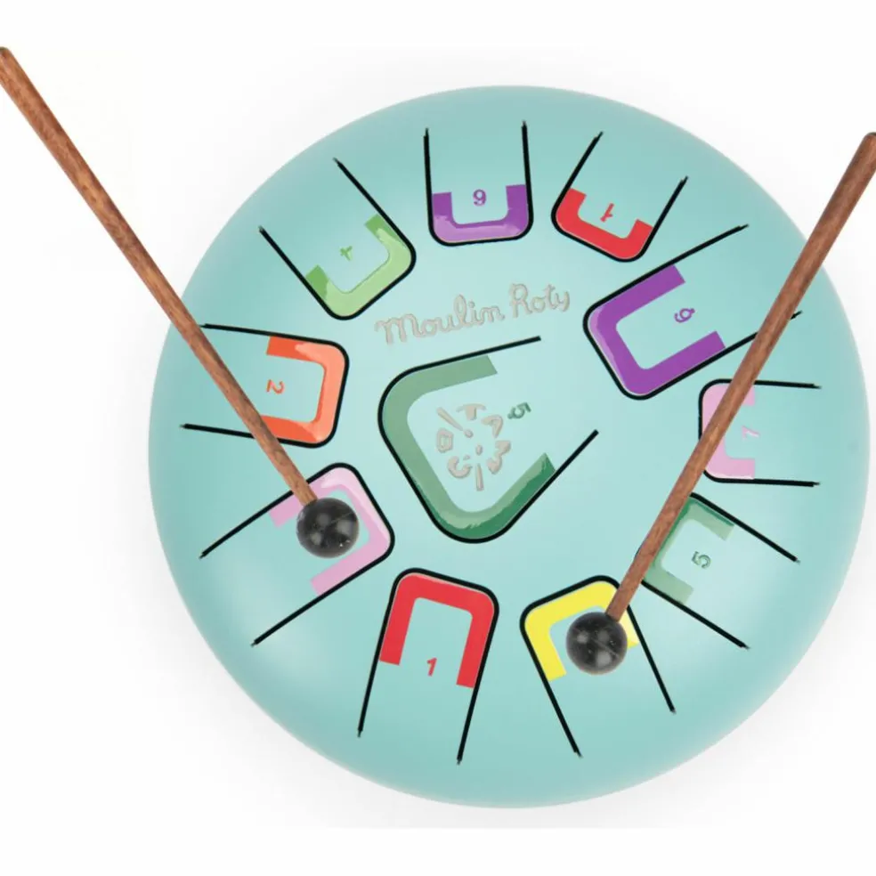 Tambour à languettes Puce & Pilou