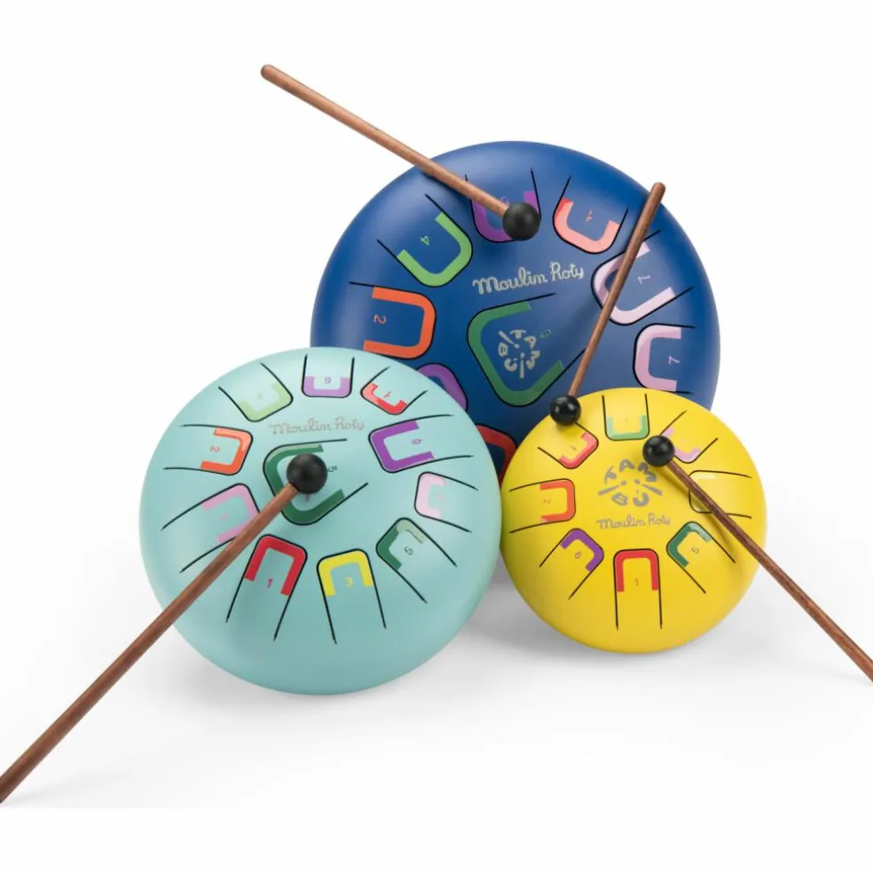 Tambour à languettes Puce & Pilou