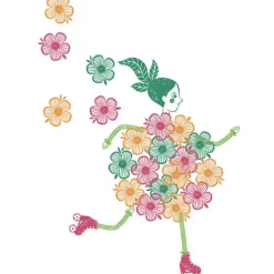 Tampons Flower girls