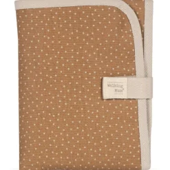 Tapis à langer à pois Poppy Cannelle