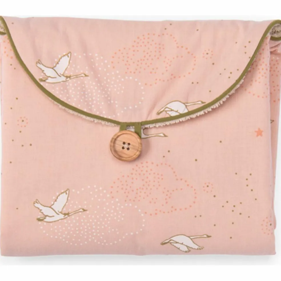 Tapis à langer de voyage La petite école de danse (personnalisable)