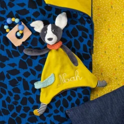 Tapis à langer de voyage Puce et Pilou (personnalisable)