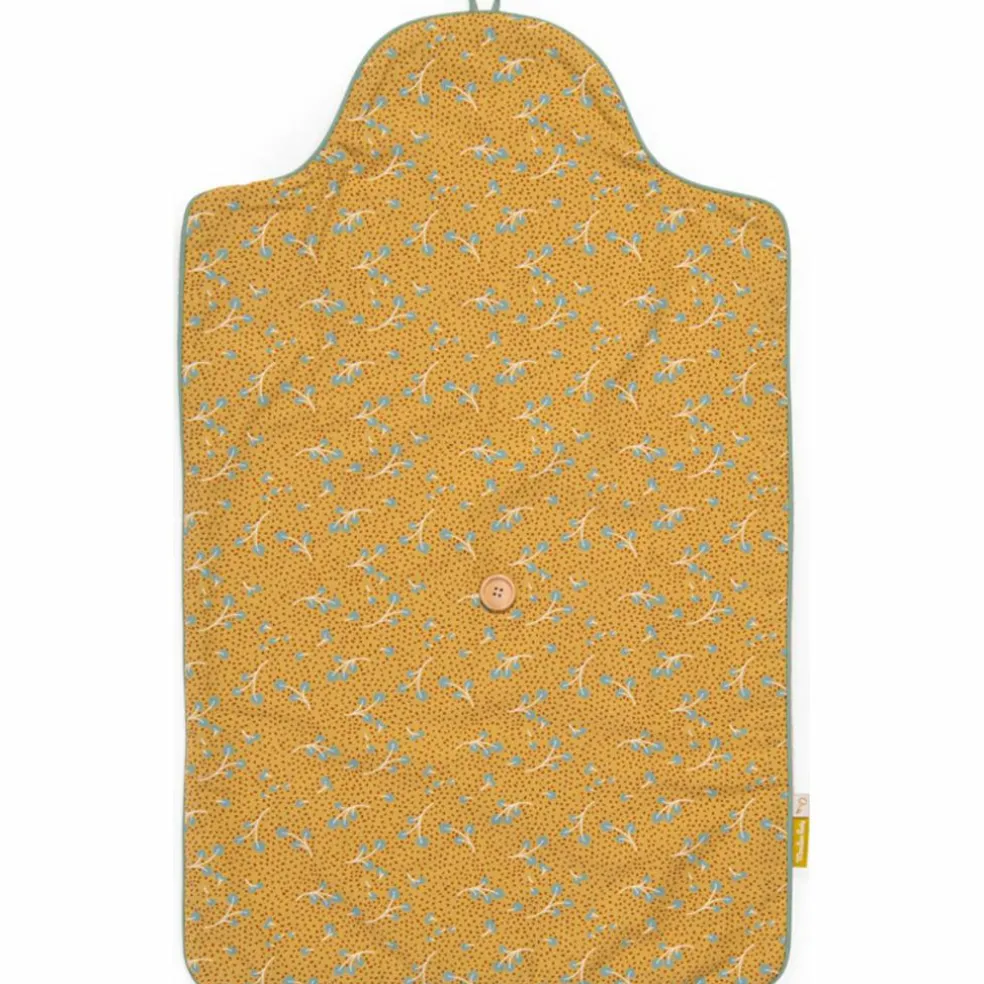 Tapis à langer de voyage Trois petits lapins (personnalisable)