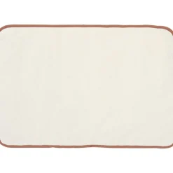 Tapis à langer en coton gaufré Cassonade