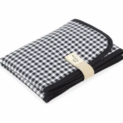 Tapis à langer I Love Vichy Noir