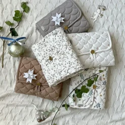 Tapis à langer Lierre - Amande