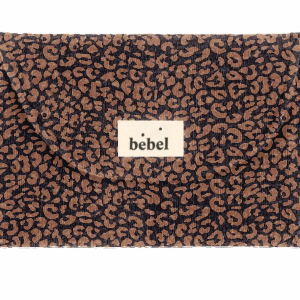 Tapis à langer Léopard noir