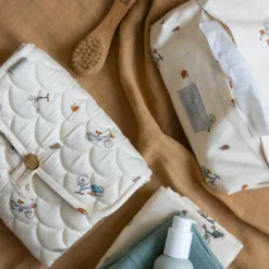 Tapis à langer matelassé Bicycles