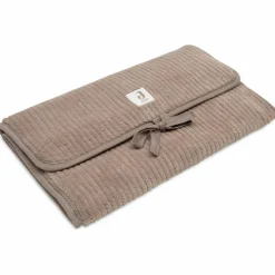 Tapis à langer nomade Cloudy Rib Milky Coffee