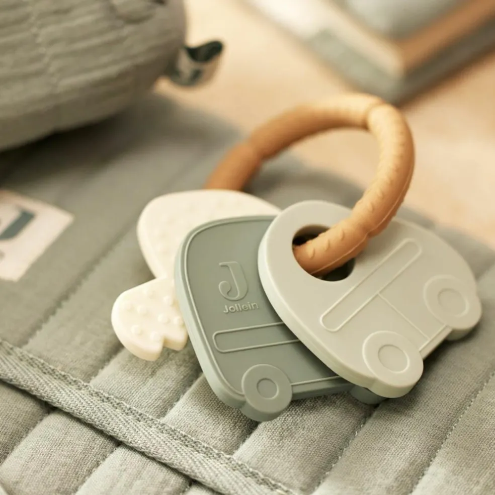 Tapis à langer nomade gaze de coton Sea Green