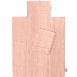 Tapis à langer nomade Rose poudré (personnalisable)