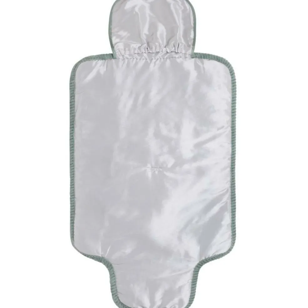 Tapis à langer Sense vert d'eau