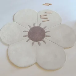 Tapis Daisy (90 x 90 cm)