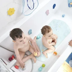 Tapis de bain XXL avec témoin de température