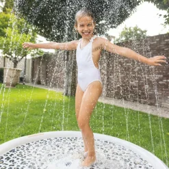 Tapis de glisse arroseur Léopard beige