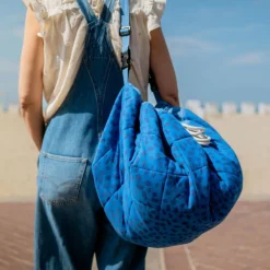 Tapis de jeu 2 en 1 Noomad Organic Soft Puce et Pilou Moulin Roty