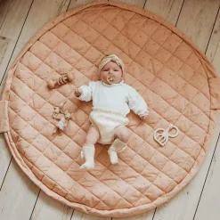 Tapis de jeu 2 en 1 Noomad Organic Soft Fleuri