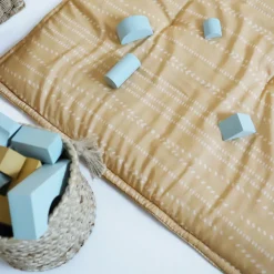 Tapis de jeu carré Nepo Caramel (100 x 100 cm)