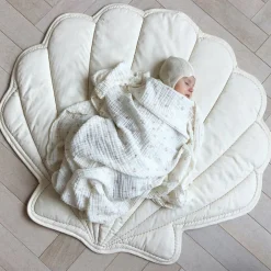 Tapis de jeu coquillage Amande