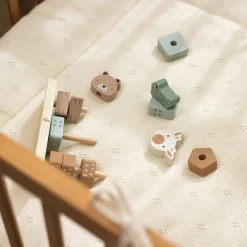 Tapis de jeu Cosy Knit Ivory (75 x 95 cm)