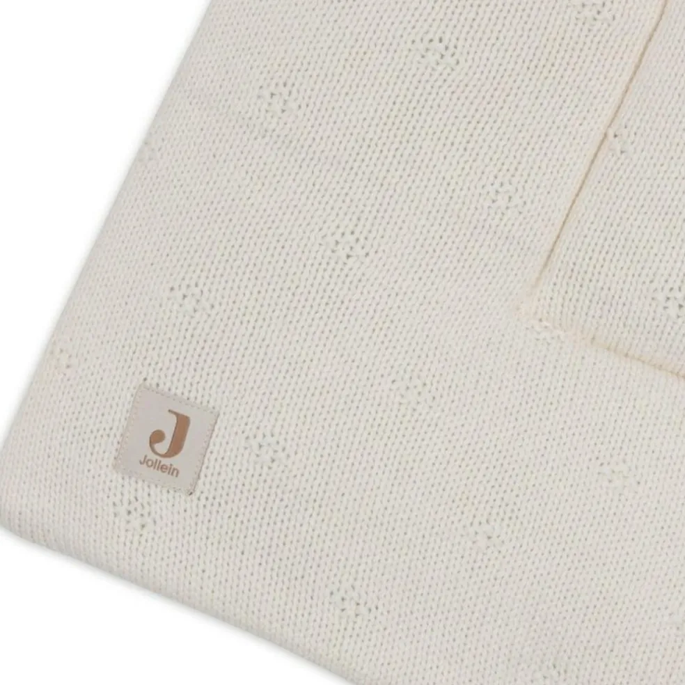 Tapis de jeu Cosy Knit Ivory (75 x 95 cm)