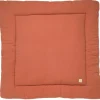 Tapis de jeu en gaze de coton Terracotta (100 x 100 cm)