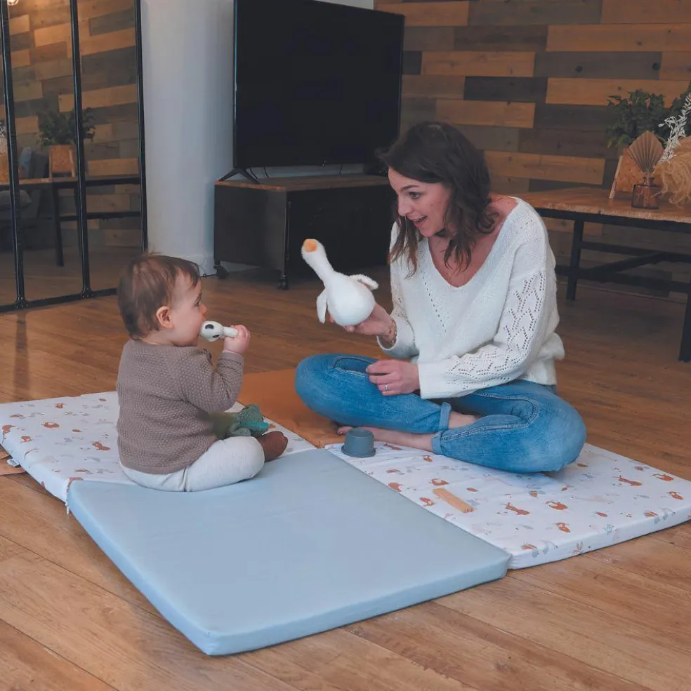 Tapis de jeu pliable Little Farmer (120 x 120 cm)