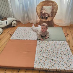 Tapis de jeu pliable Terrazzo (120 x 120 cm)