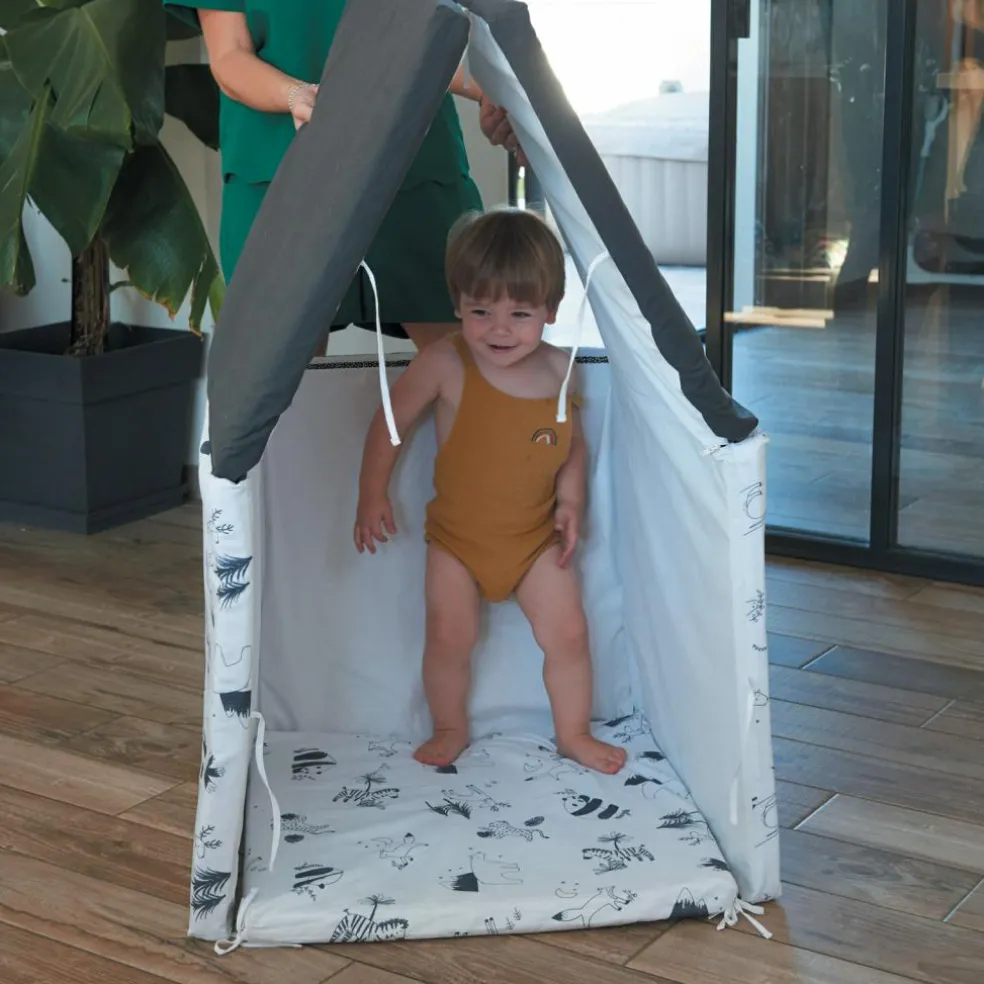 Tapis de jeu pliable XL multifonctions Black & white experience