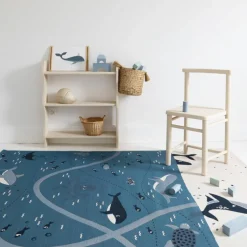 Tapis de jeu rectangulaire Deep Blue (123 x 180 cm)