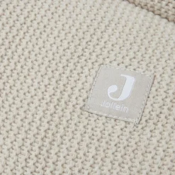 Tapis de jeu rond Basic Knit Nougat (95 cm)