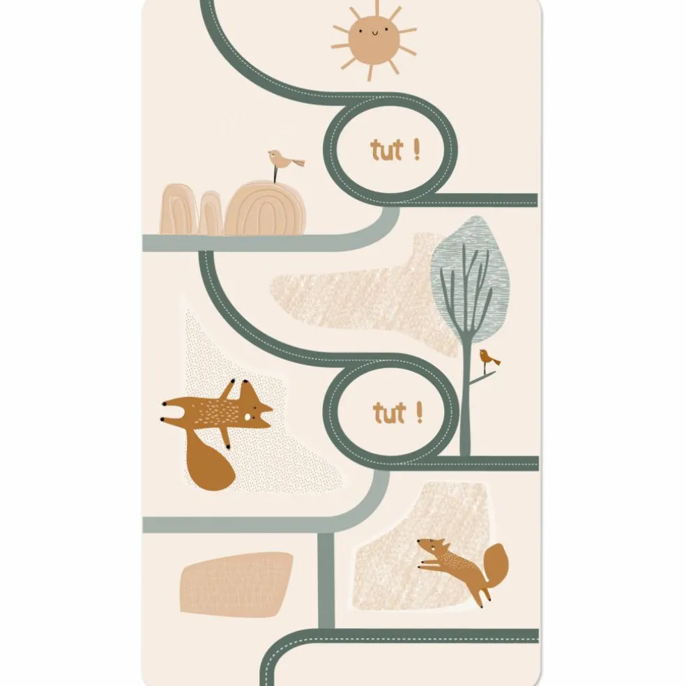 Tapis de jeu Route Edgar le renard