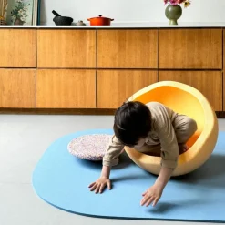 Tapis de motricité Stapelstein Mat light blue