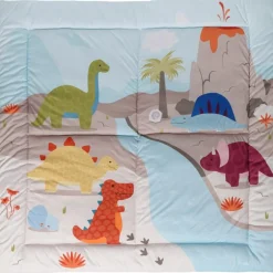 Tapis de parc réversible Les Amis Dinos