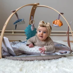 Tapis d'éveil avec arches en bois Ocean Bliss