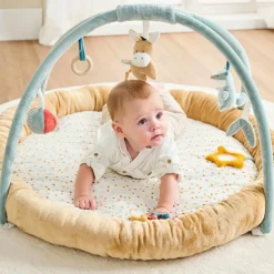 Tapis d'éveil avec arches Felix et Léo (90 cm)