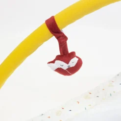 Tapis d'éveil Cache-cache en forêt (100 x 100 cm)