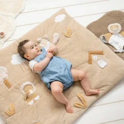 Tapis d'éveil Ernest, Flo et Oli (100 x 80 cm)