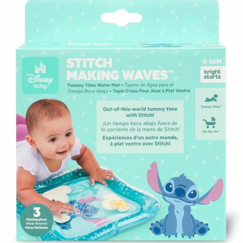 Tapis d'éveil et matelas à eau Stitch