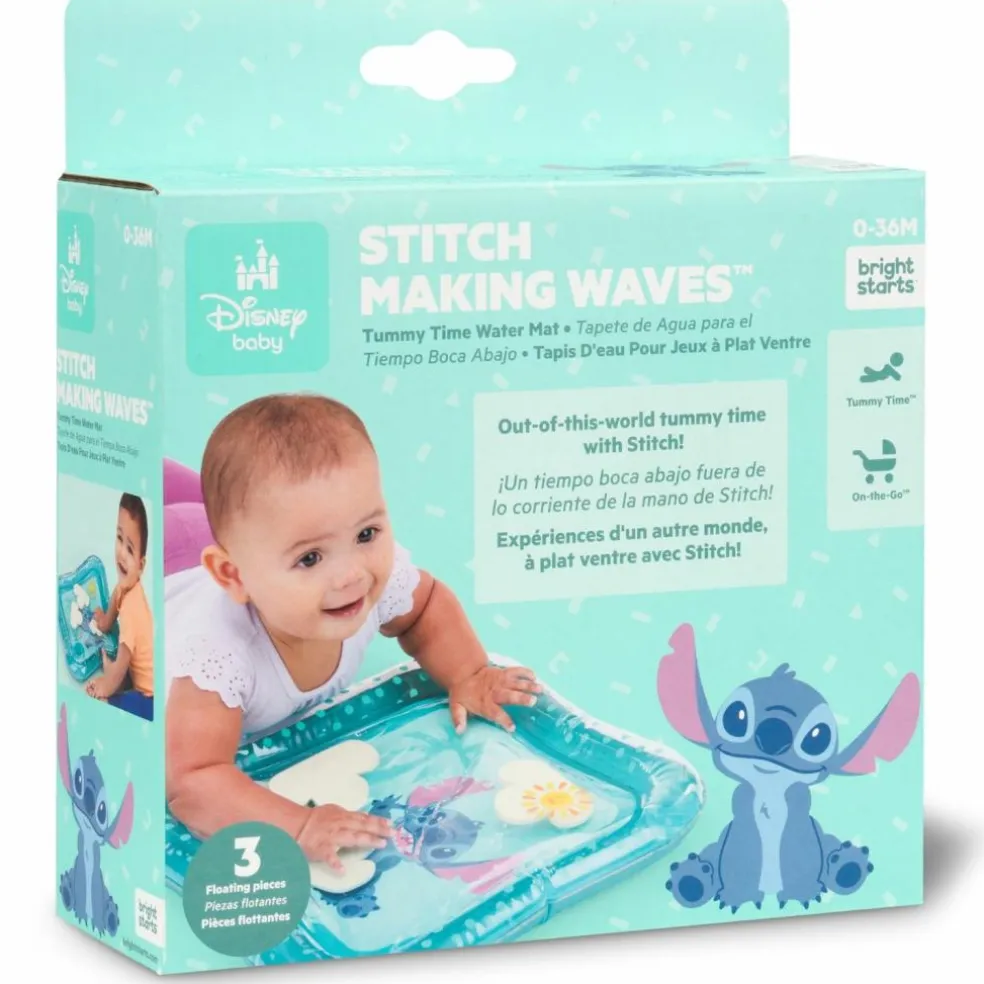 Tapis d'éveil et matelas à eau Stitch