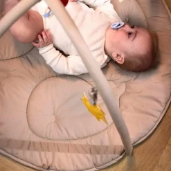 Tapis d'éveil Fjord avec arche Beige