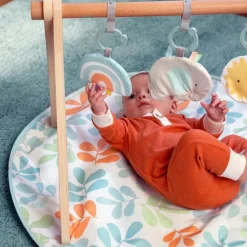 Tapis d'éveil Sun Valley avec arche de jeu en bois