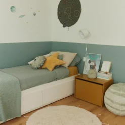 Tapis en coton lavable Moon Multishape (100 Ø cm)