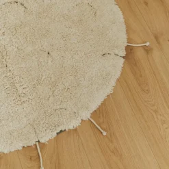 Tapis en coton lavable Moon Multishape (100 Ø cm)